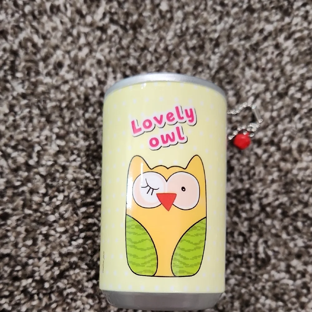 STOCKING STUFFERS! 💝 Lovely Owl Polka Dot Hand Sanitizing Can Holder